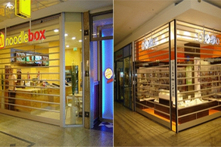 Cửa cuốn Austdoor trong suốt